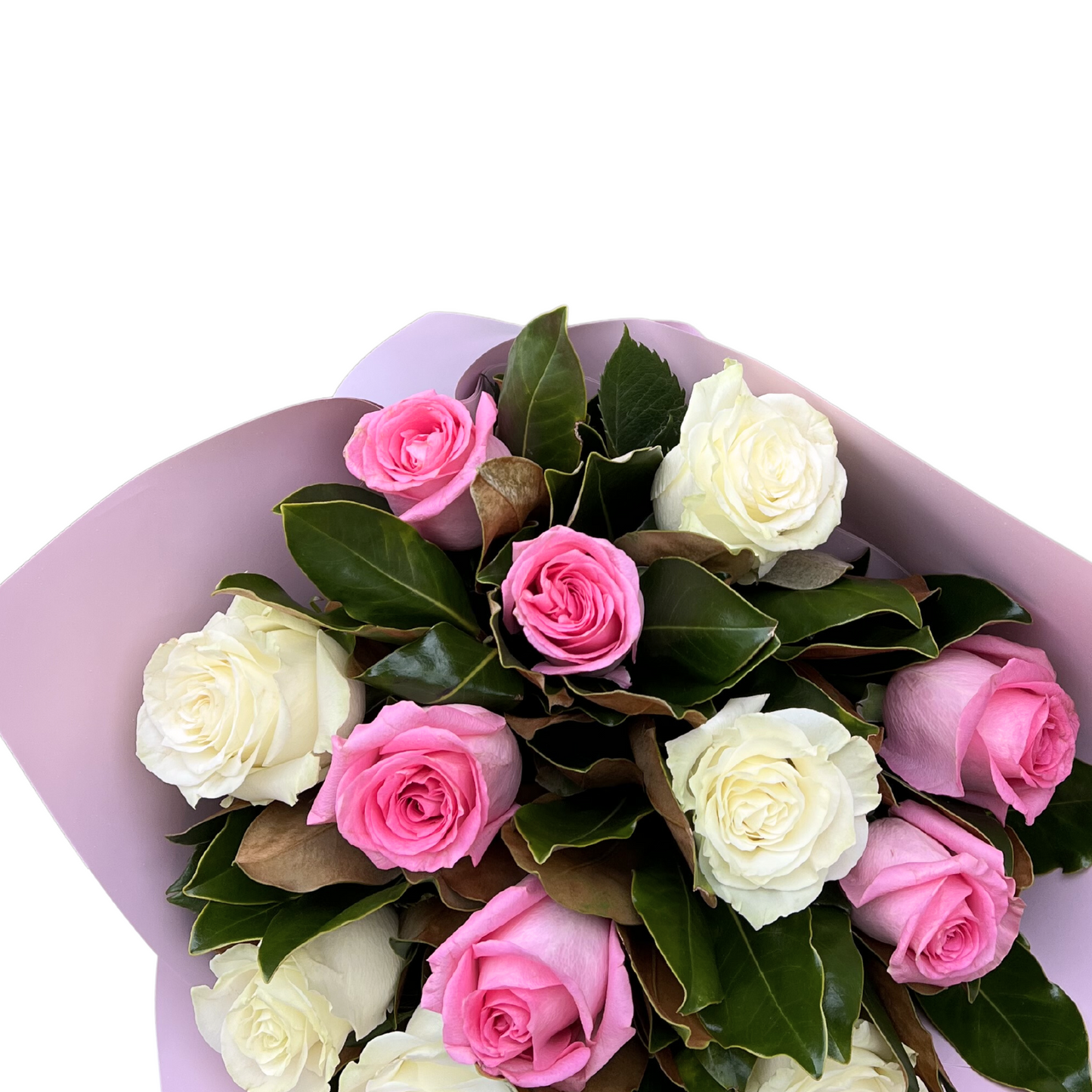 Pastel Rose Bouquet - Pink & White - Petalo - Flower Delivery Melbourne