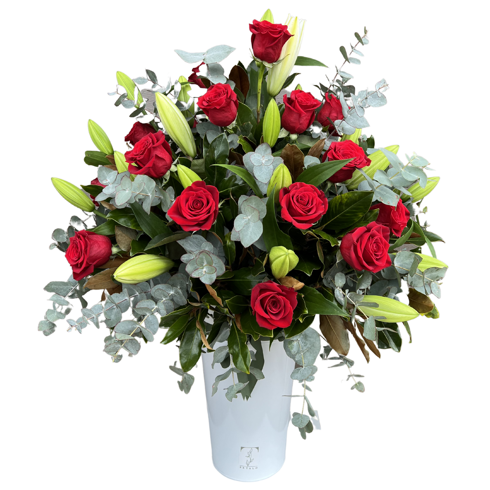 Red Royal Romance Roses - Petalo - Flower Delivery Melbourne