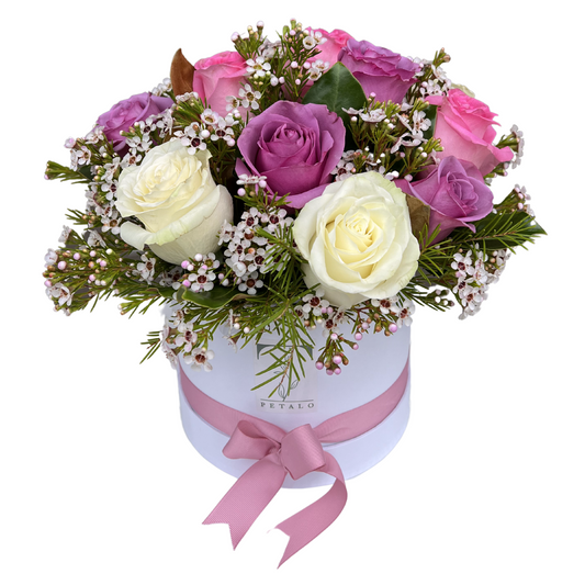 Pretty Pastel Roses - Petalo - Flower Delivery Melbourne