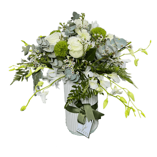 Opulent Rose & Orchid Vase - Petalo - Flower Delivery Melbourne