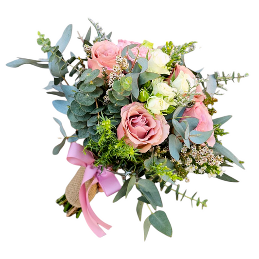 Bridal Bouquet - Dust Pink - Petalo - Flower Delivery Melbourne
