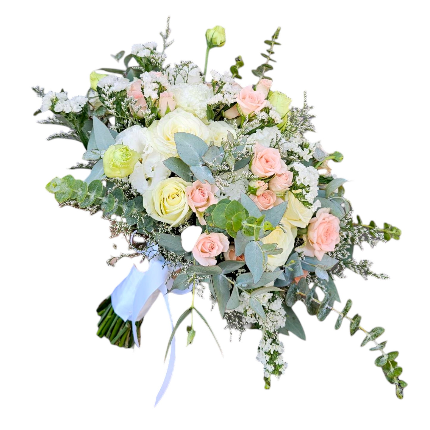 Bridal Bouquet - Blush Pink & White