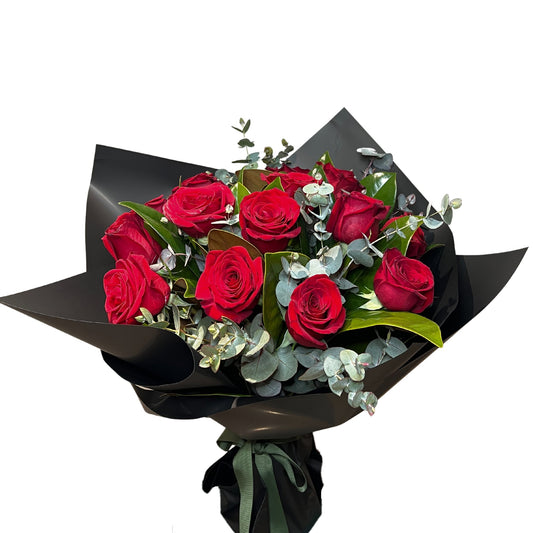 Eternal Love Red Roses Bouquet - Petalo - Flower Delivery Melbourne