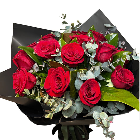 Eternal Love Red Roses Bouquet - Petalo - Flower Delivery Melbourne