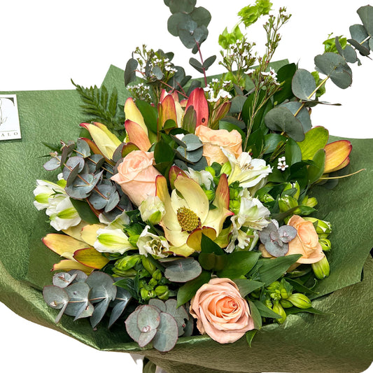 Peachy Wildflower Bunch - Petalo - Flower Delivery Melbourne