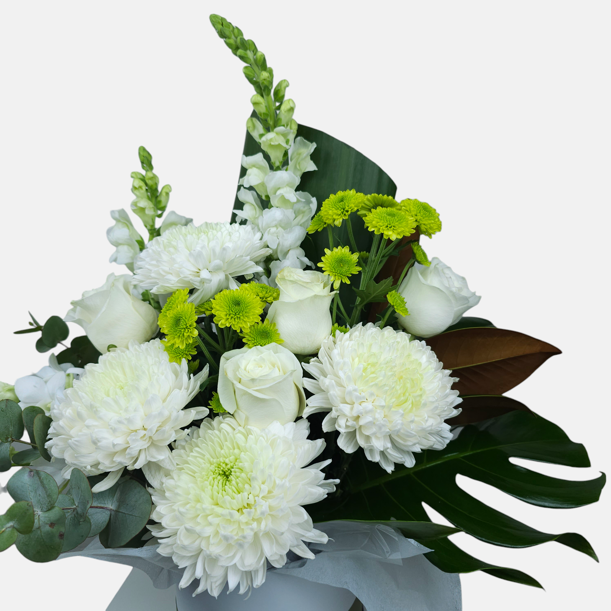 Angel's Touch Hatbox - Petalo - Flower Delivery Melbourne  