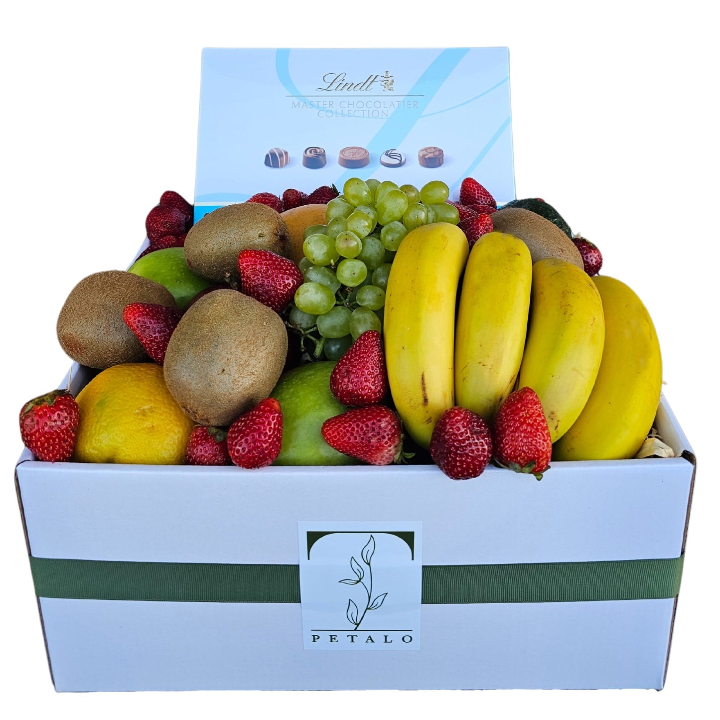 Classic Fruit Hamper with Chocs - Petalo - Flower Delivery Melbourne  