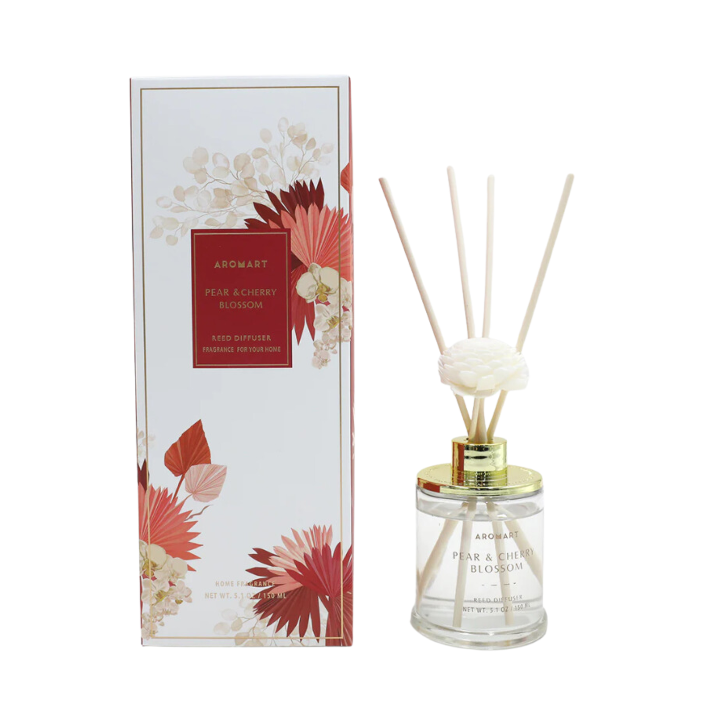 Pear & Cherry Blossom Reed Diffuser  150ml - Petalo - Flower Delivery Melbourne  